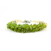 Exclusive bracelet &quot;Virgo&quot; Citrine facet, chrysolite crumb