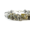 Exclusive bracelet &quot;Virgo&quot; Labrador sphere, crumb