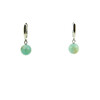 Exclusive Amazonite sphere earrings 