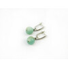 Exclusive Amazonite sphere earrings 