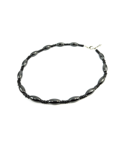 Exclusive necklace "Hematite luxury" Hematite