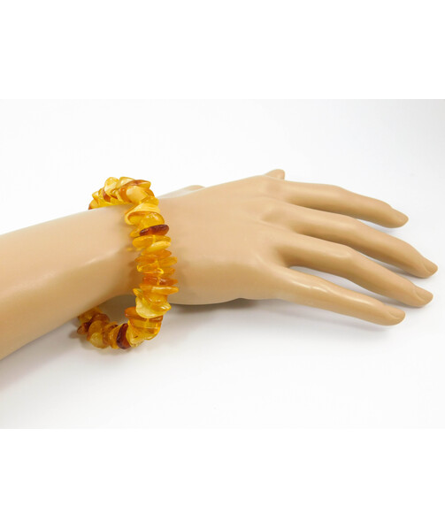 Honey amber bracelet