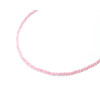 Cat&#039;s eye face pink necklace