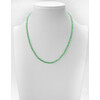 Necklace Cat&#039;s eye face green