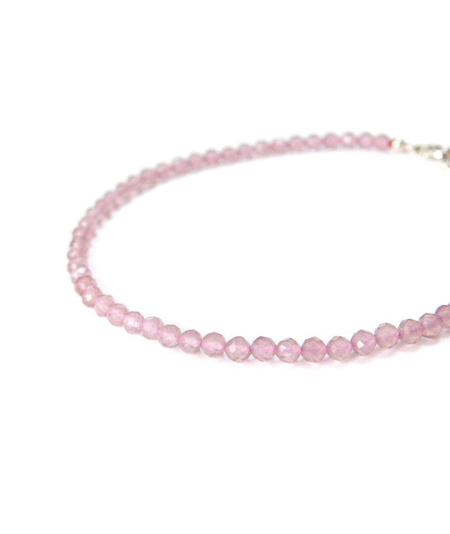 Bracelet Cat's eye face pink