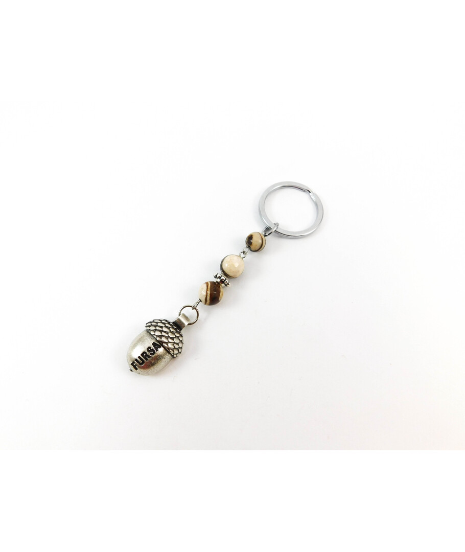 Exclusive keychain "Acorn" Jasper facet