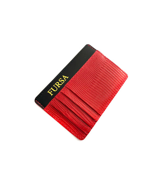 Wallet Leather Italy, small one-sided