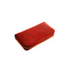 Wallet Leather Italy, red, one lock