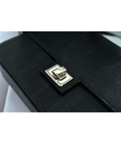 Bag Leather Italy, black