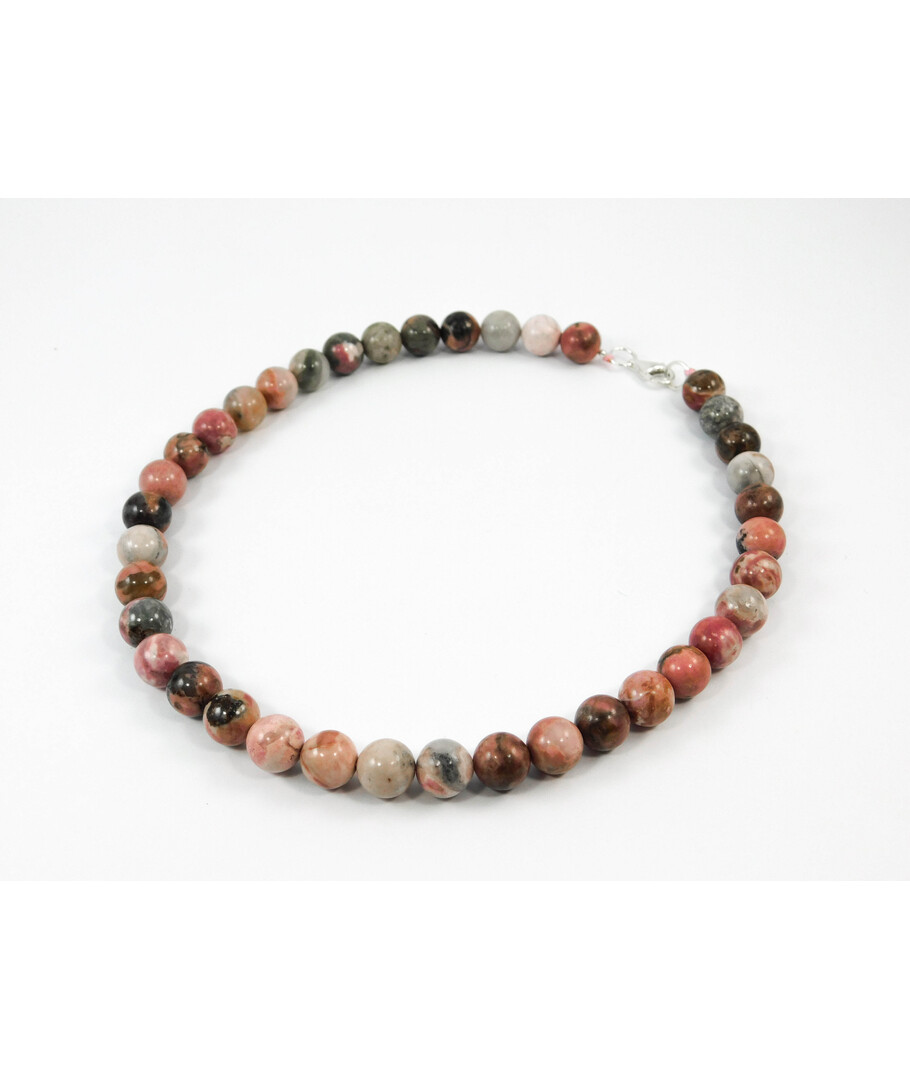 Rhodonite necklace 