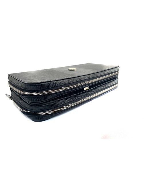 Organizer Travl Leather Italy, handmade, 2 locks