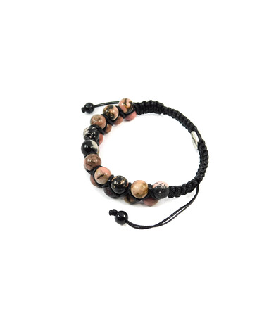 Exclusive double Shambhala "Fortuna" Rhodonite