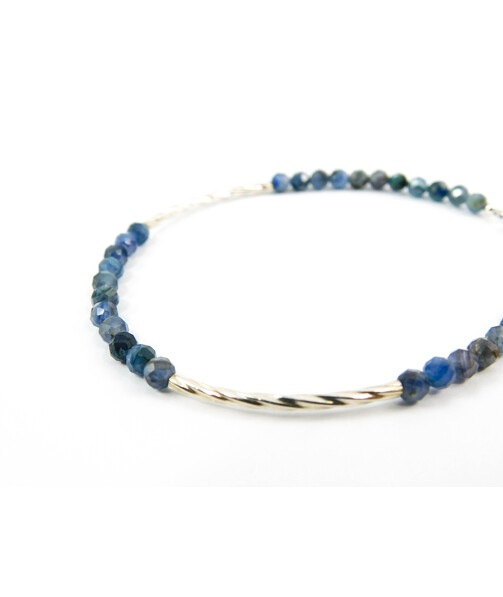 Exclusive bracelet Sapphire facet