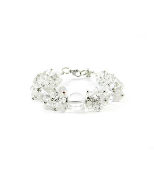 Exclusive bracelet "Rock crystal"