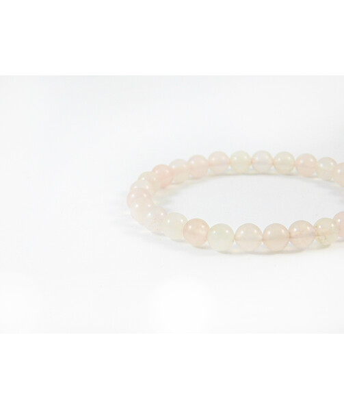 Exclusive bracelet Rose quartz sphere