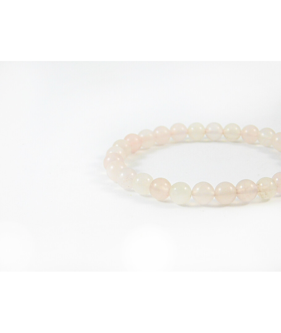 Exclusive bracelet Rose quartz sphere