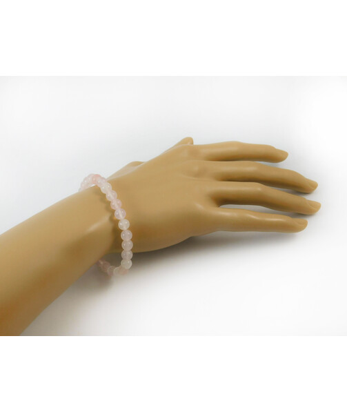 Exclusive bracelet Rose quartz sphere