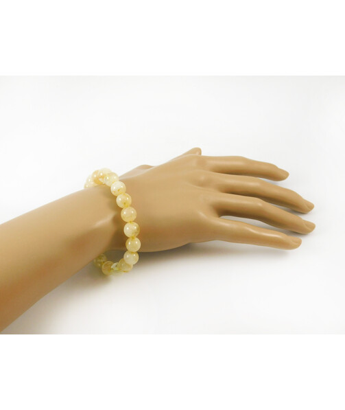 Exclusive bracelet Citrine, sphere