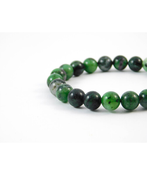 Exclusive Zoisite sphere bracelet