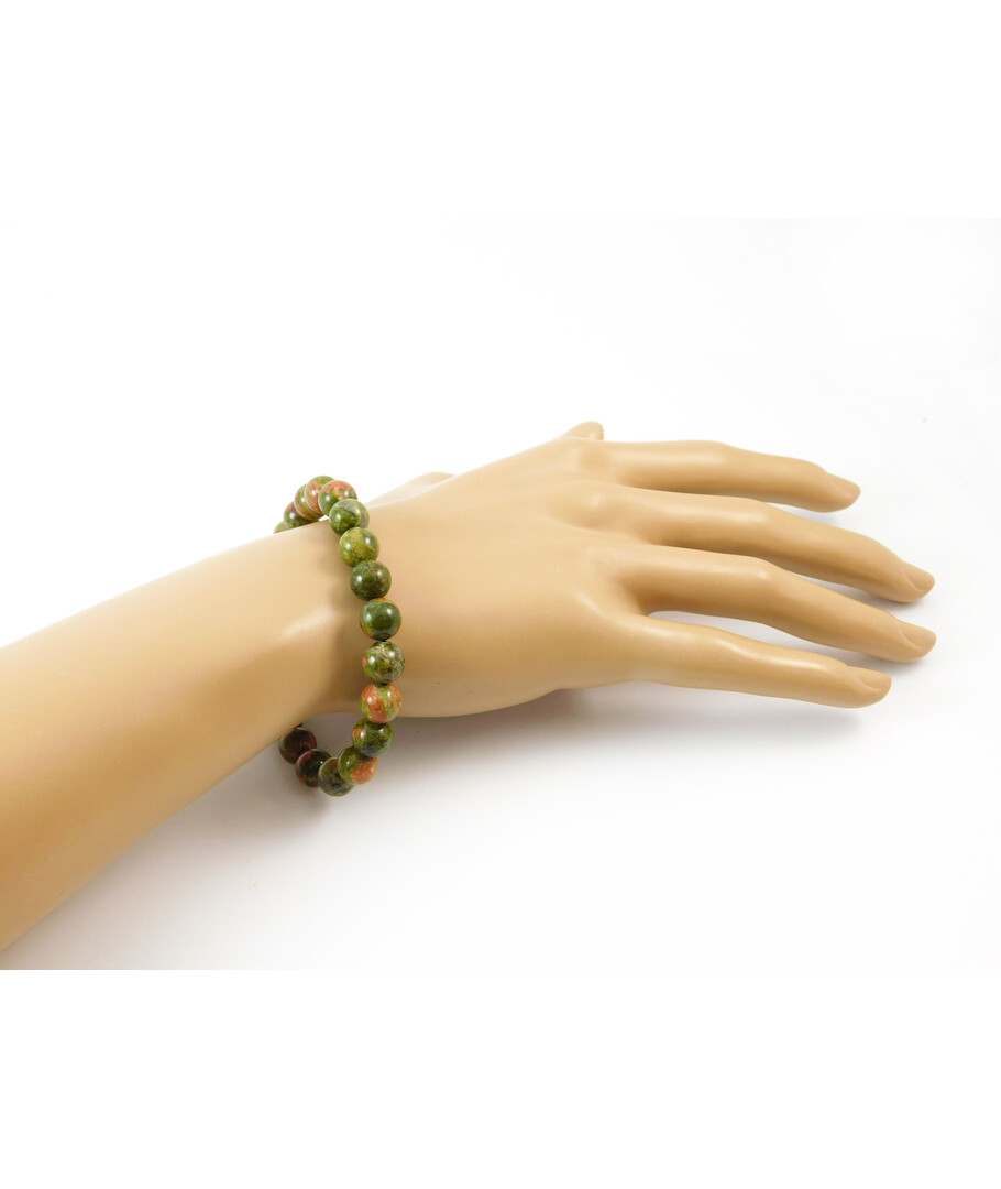 Exclusive bracelet Jasper heliotrope