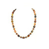 Exclusive necklace &quot;Sunrise&quot;, Agate sphere