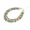 Exclusive necklace &quot;Green eyes&quot;, Jasper sphere