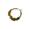 Exclusive bracelet &quot;Unruly&quot; Tiger&#039;s eye crumb, sphere