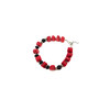 Exclusive bracelet &quot;Stozhary&quot; Coral, Shungite