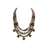 Exclusive necklace Rhodonite (&quot;Ethnic&quot; Collection)