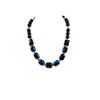 Exclusive necklace &quot;Black Dress&quot; Agate