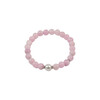 Exclusive bracelet &quot;Countess&quot; Kunzite, Pearls, 10 mm