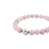 Exclusive bracelet &quot;Countess&quot; Kunzite, Pearls, 10 mm