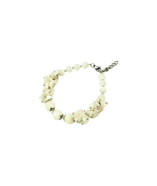 Exclusive bracelet "Snow White" Mother-of-pearl 10.8 mm