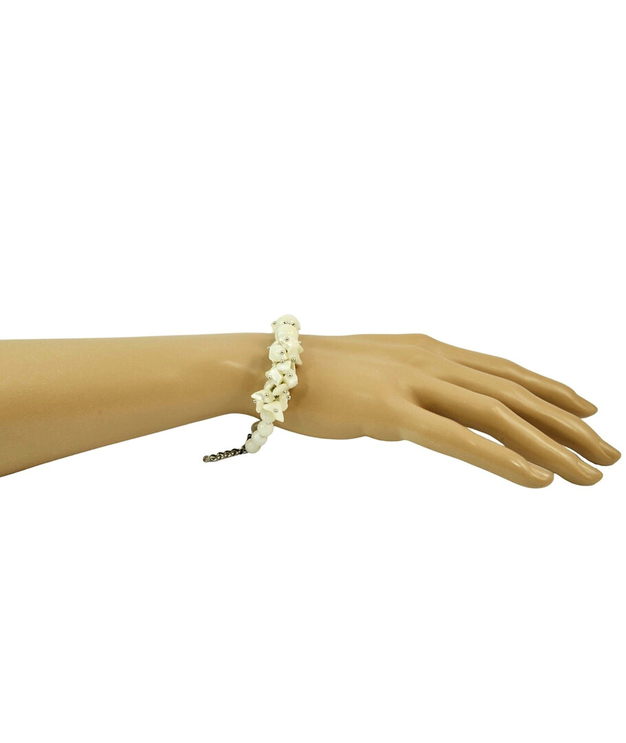 Exclusive bracelet "Snow White" Mother-of-pearl 10.8 mm