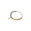 Exclusive bracelet &quot;Coffee Mix&quot; Sunstone, Labrador, Adular 6 mm