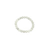 Exclusive bracelet Adular 8 mm, silver