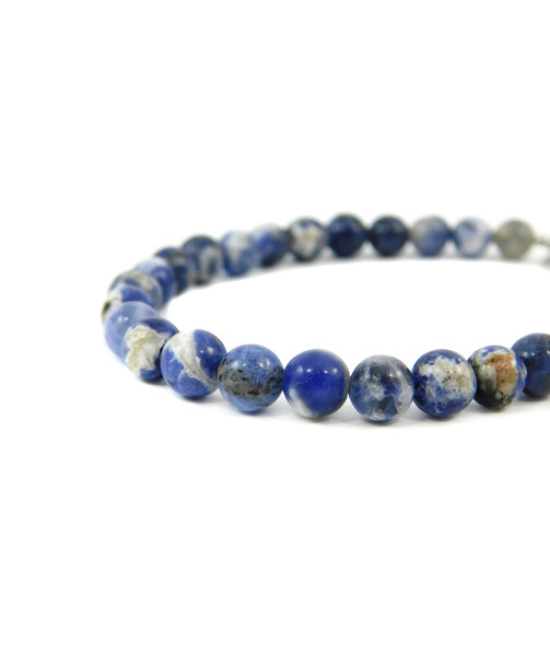 Sodalite bracelet 6 mm