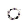 Exclusive bracelet &quot;Izar&quot; Aventurine galotka, Rose quartz, Amethyst crumb, size 16