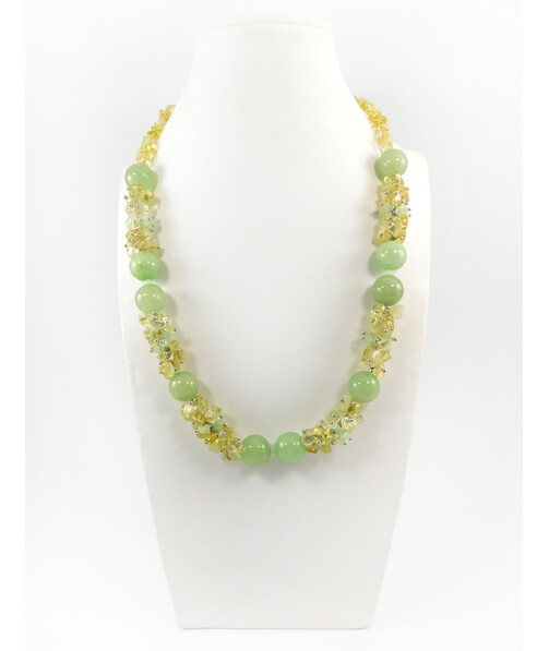 Exclusive "Citrus Mirage" Onyx necklace