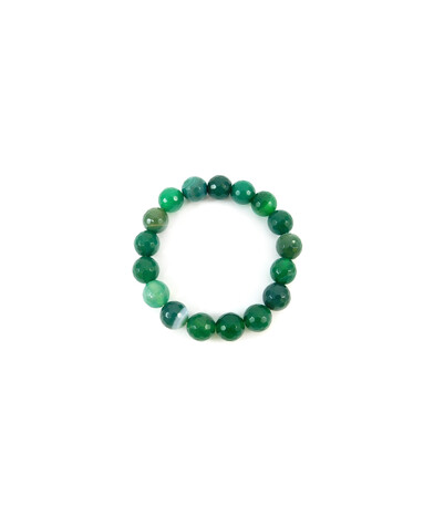 Exclusive bracelet Agate green face