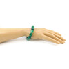 Exclusive bracelet Agate green face