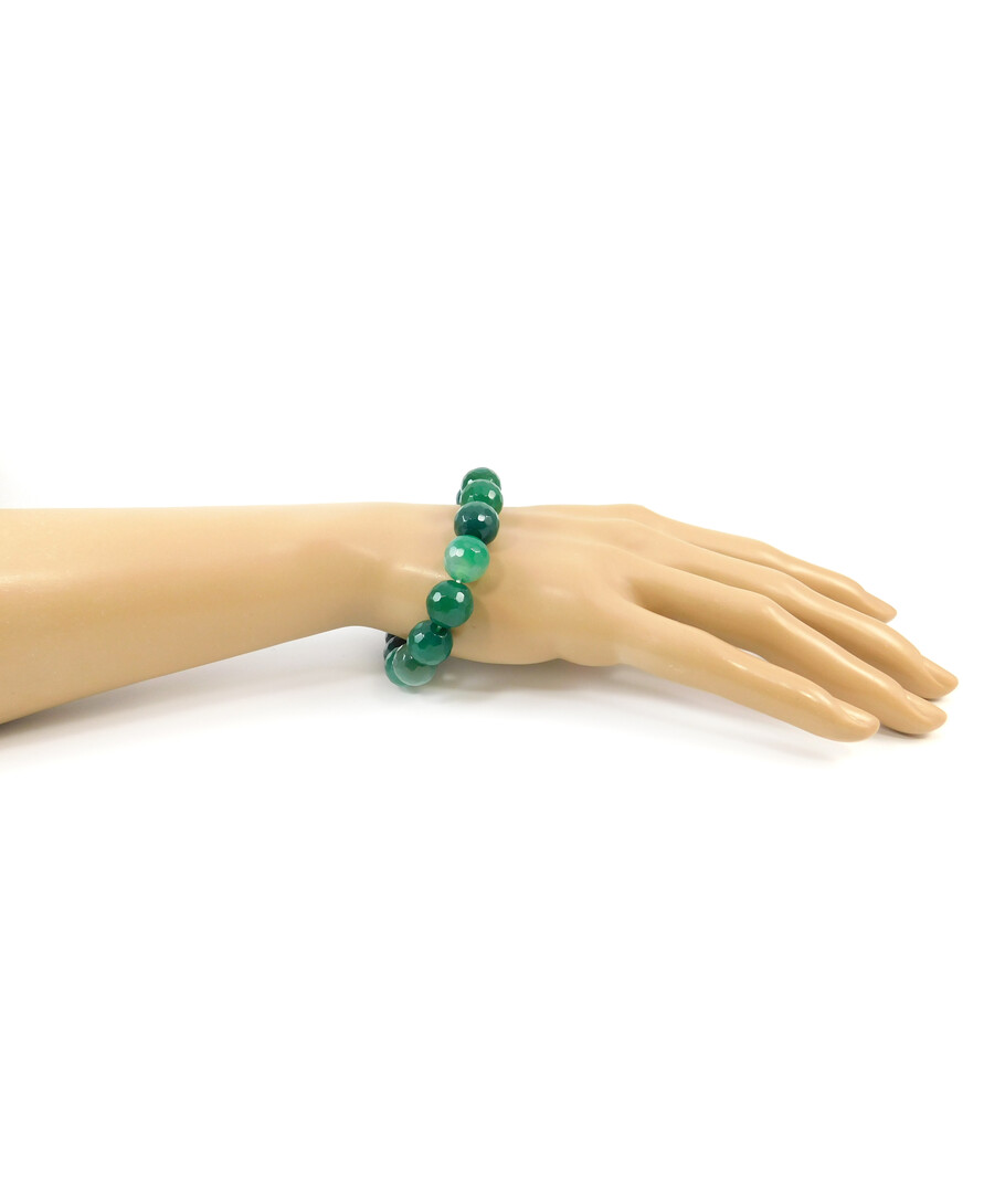 Exclusive bracelet Agate green face