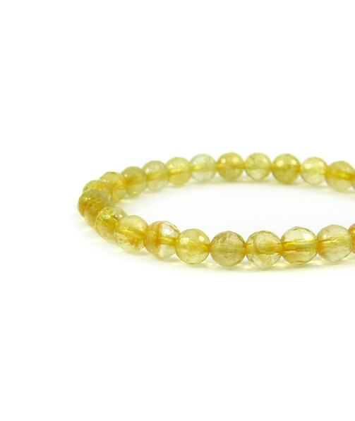 Exclusive bracelet Citrine facet