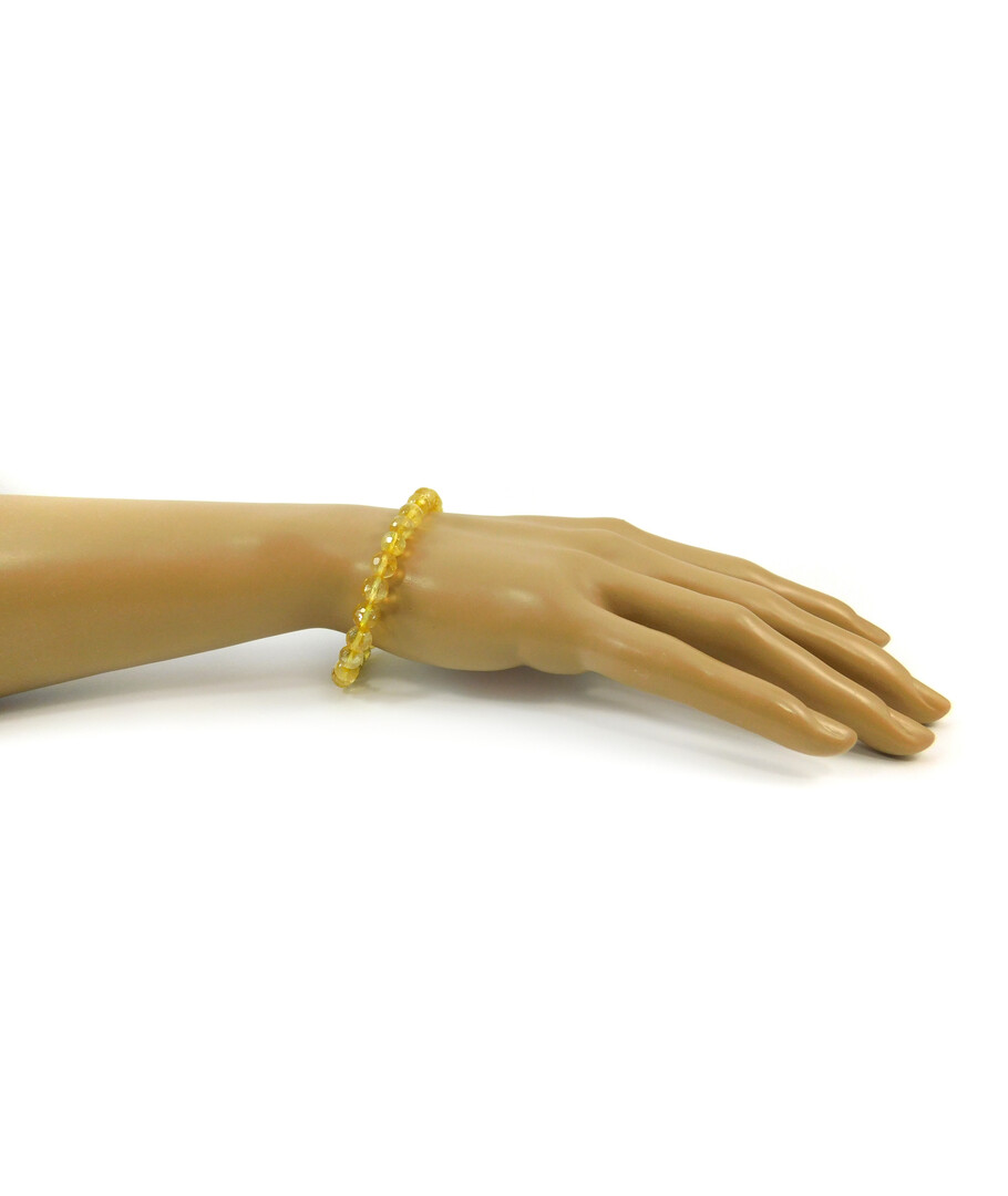 Exclusive bracelet Citrine facet