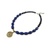 Exclusive necklace &quot;Charlotte&quot; Lapis lazuli, Shungite