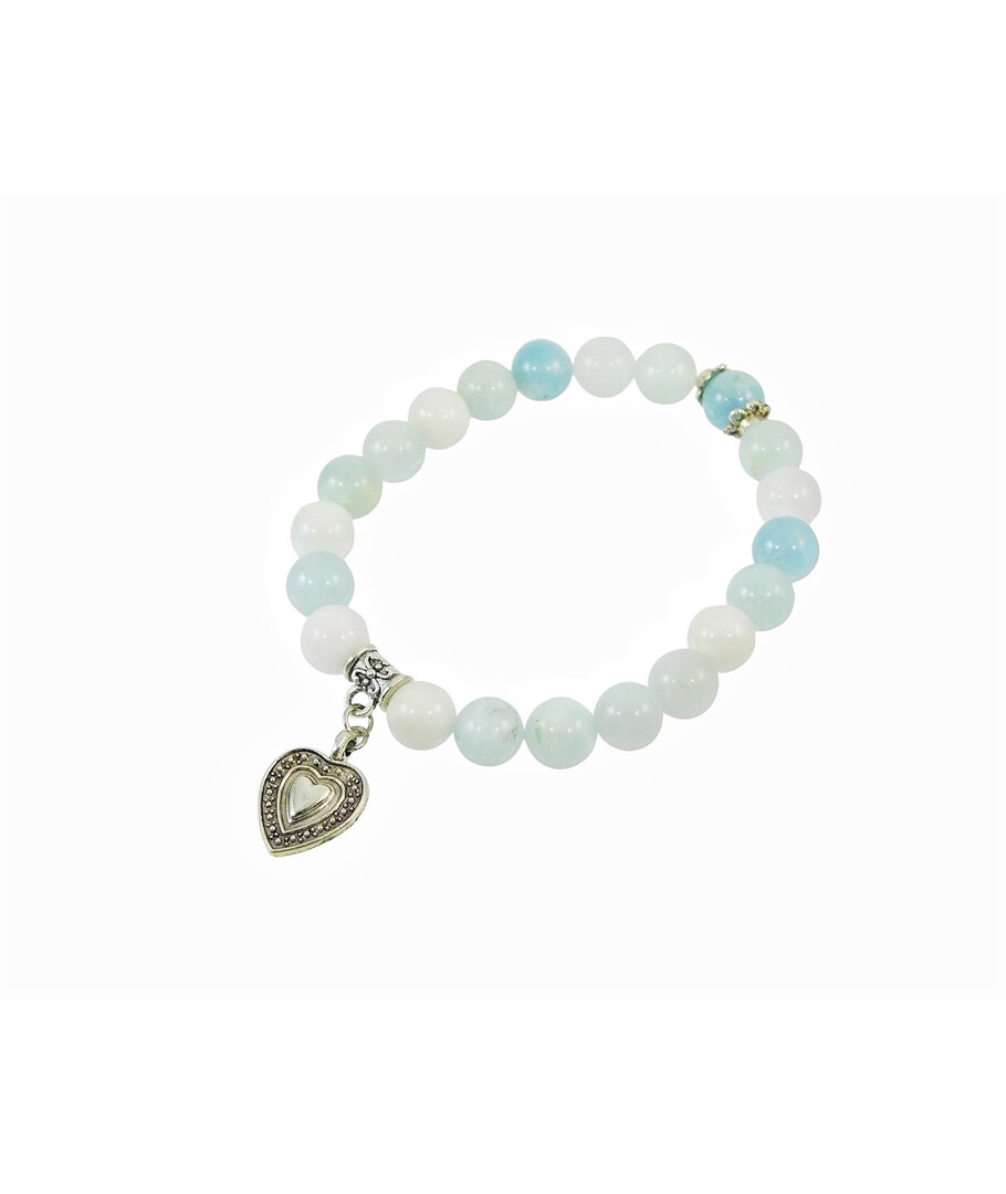 Exclusive bracelet "Monica" Aquamarine