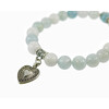 Exclusive bracelet &quot;Monica&quot; Aquamarine