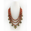 Exclusive necklace &quot;Dzvina&quot; spongy coral