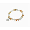 Exclusive bracelet &quot;Zodiac&quot; Adular, Sun stone, facet