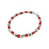 Exclusive necklace &quot;Winter Cherry&quot; Coral (&quot;Colors&quot; Collection)